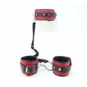 Кожаный БДСМ-набор - БДСМ Арсенал - купить с доставкой в Уфе