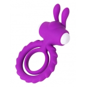 Фиолетовое эрекционное кольцо на пенис JOS  GOOD BUNNY - JOS - в Уфе купить с доставкой