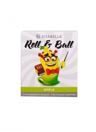 Стимулирующий презерватив-насадка Roll   Ball Apple - Sitabella - купить с доставкой в Уфе