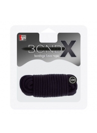 Черная веревка для связывания BONDX LOVE ROPE - 10 м. - Dream Toys - купить с доставкой в Уфе