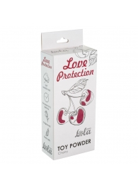 Пудра для игрушек Love Protection с ароматом вишни - 30 гр. - Lola Games - купить с доставкой в Уфе