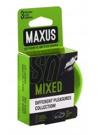 Презервативы в железном кейсе MAXUS Mixed - 3 шт. - Maxus - купить с доставкой в Уфе