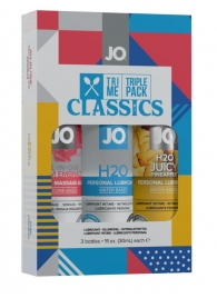 Подарочный набор лубрикантов Tri-Me Triple Pack Classics - System JO - купить с доставкой в Уфе