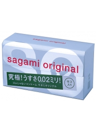 Ультратонкие презервативы Sagami Original - 12 шт. - Sagami - купить с доставкой в Уфе