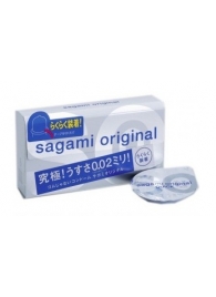 Ультратонкие презервативы Sagami Original QUICK - 6 шт. - Sagami - купить с доставкой в Уфе