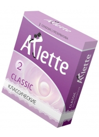 Классические презервативы Arlette Classic - 3 шт. - Arlette - купить с доставкой в Уфе