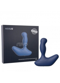 Синий вибромассажер простаты NEXUS REVO 2.0 с вращающейся головкой - Nexus Range - в Уфе купить с доставкой Синий вибромассажер простаты NEXUS REVO 2.0 с вращающейся головкой - Nexus Range - в Уфе купить с доставкой