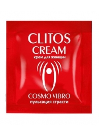 Пробник возбуждающего крема для женщин Clitos Cream - 1,5 гр. - Биоритм - купить с доставкой в Уфе