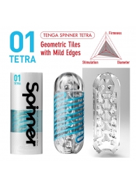 Мастурбатор SPINNER Tetra - Tenga - в Уфе купить с доставкой