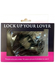 Черные меховые наручники Love с ключиками - Baile - купить с доставкой в Уфе