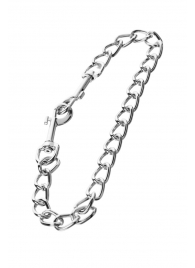 Серебристая соединительная цепочка с двумя карабинами - ToyFa - купить с доставкой в Уфе