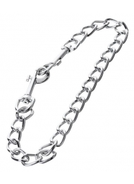 Серебристая соединительная цепочка с двумя карабинами - ToyFa - купить с доставкой в Уфе