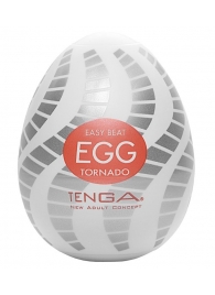 Мастурбатор-яйцо EGG Tornado - Tenga - в Уфе купить с доставкой