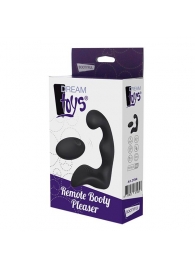 Черный вибромассажер простаты REMOTE BOOTY PLEASER - Dream Toys - в Уфе купить с доставкой