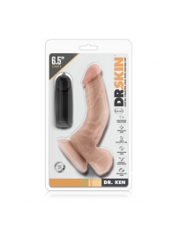 Телесный вибратор Dr. Ken - 16,5 см. - Blush Novelties