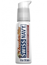 Лубрикант с ароматом шоколада Swiss Navy Chocolate Bliss Lube - 29,5 мл. - Swiss navy - купить с доставкой в Уфе