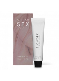 Лубрикант на водной основе Slow Sex Anal Play Gel - 30 мл. - Bijoux Indiscrets - купить с доставкой в Уфе