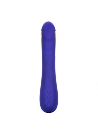 Фиолетовый вибратор с электростимуляцией Intimate E-Stimulator Petite Wand - 18,5 см. - California Exotic Novelties - купить с доставкой в Уфе