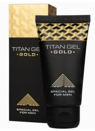 Гель для увеличения члена Titan Gel Gold Tantra - 50 мл. - Titan - купить с доставкой в Уфе