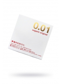 Супертонкий презерватив Sagami Original 0.01 - 1 шт. - Sagami - купить с доставкой в Уфе