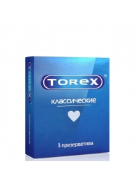 Гладкие презервативы Torex  Классические  - 3 шт. - Torex - купить с доставкой в Уфе