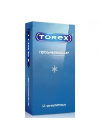 Презервативы Torex  Продлевающие  с пролонгирующим эффектом - 12 шт. - Torex - купить с доставкой в Уфе