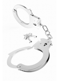 Металлические серебристые наручники Designer Metal Handcuffs - Pipedream - купить с доставкой в Уфе