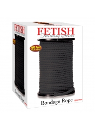 Черная веревка для связывания Bondage Rope - 60,9 м. - Pipedream - купить с доставкой в Уфе