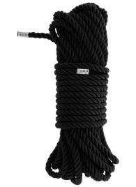 Черная веревка для бондажа BONDAGE ROPE - 10 м. - Dream Toys - купить с доставкой в Уфе