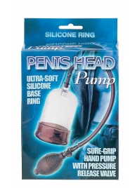 Помпа на головку фаллоса Penis Head Pump - Seven Creations - в Уфе купить с доставкой