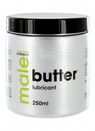 Анальный лубрикант MALE Cobeco Butter Lubricant - 250 мл. - Cobeco - купить с доставкой в Уфе