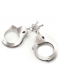 Металлические наручники Metal Handcuffs - Fifty Shades of Grey - купить с доставкой в Уфе