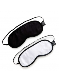 Набор из двух масок на глаза Soft Blindfold Twin Pack - Fifty Shades of Grey - купить с доставкой в Уфе