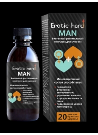 Мужской биогенный концентрат для усиления эрекции Erotic hard Man - 250 мл. - Erotic Hard - купить с доставкой в Уфе