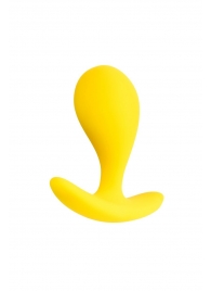 Желтая анальная втулка Blob - 5,5 см. - ToyFa в Уфе Желтая анальная втулка Blob - 5,5 см. - ToyFa