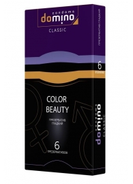 Разноцветные презервативы DOMINO Colour Beauty - 6 шт. - Domino - купить с доставкой в Уфе