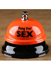 Настольный звонок RING FOR SEX - Сима-Ленд - купить с доставкой в Уфе