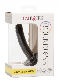 Черный анальный стимулятор Boundless 4.5” Slim Probe - 11,5 см. - California Exotic Novelties - купить с доставкой в Уфе