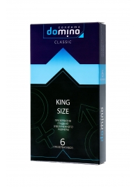 Презервативы увеличенного размера DOMINO Classic King size - 6 шт. - Domino - купить с доставкой в Уфе