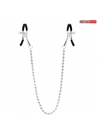 Оригинальные зажимы на соски с бусами - Notabu - купить с доставкой в Уфе