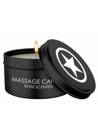 Массажная свеча с ароматом розы Massage Candle - Shots Media BV - купить с доставкой в Уфе