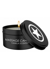 Массажная свеча с ароматом ванили Massage Candle - Shots Media BV - купить с доставкой в Уфе