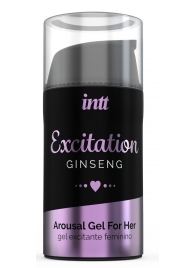 Женский возбуждающий интимный гель Excitation Ginseng - 15 мл. - INTT - купить с доставкой в Уфе