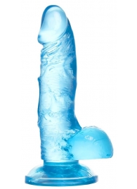 Голубой реалистичный фаллоимитатор Indy - 15,8 см. - A-toys купить с доставкой в интернет-магазине Orgasmix в Уфе Голубой реалистичный фаллоимитатор Indy - 15,8 см. - A-toys