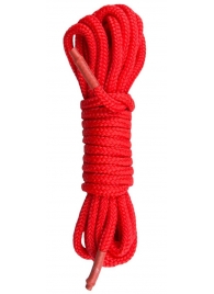 Красная веревка для связывания Nylon Rope - 5 м. - Easy toys - купить с доставкой в Уфе