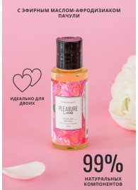 Массажное масло Pleasure Lab Delicate с ароматом пиона и пачули - 50 мл. - Pleasure Lab - купить с доставкой в Уфе