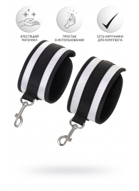 Серебристо-черные оковы Anonymo - ToyFa - купить с доставкой в Уфе