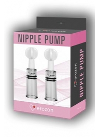 Вакуумные помпы для стимуляции сосков Nipple Pump - Erozon - купить с доставкой в Уфе