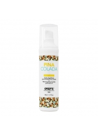 Разогревающее массажное масло с ароматом пина колада Gourmet Pina Colada - 50 мл. - Exsens - купить с доставкой в Уфе
