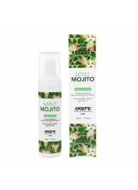 Разогревающее массажное масло с ароматом мохито Gourmet Mint Mojito - 50 мл. - Exsens - купить с доставкой в Уфе